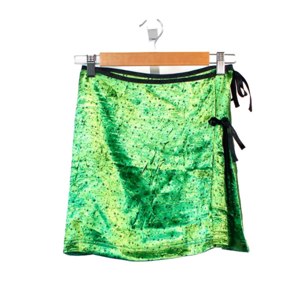 Urban Outfitters Stars Mini Wrap Skirt